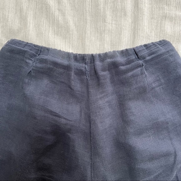 SOLD Pleated Linen Trousers - Picture 9 of 10